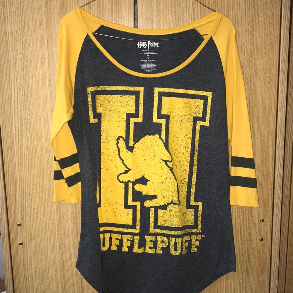 Hufflepuff shirt from the Wizarding World of HP
